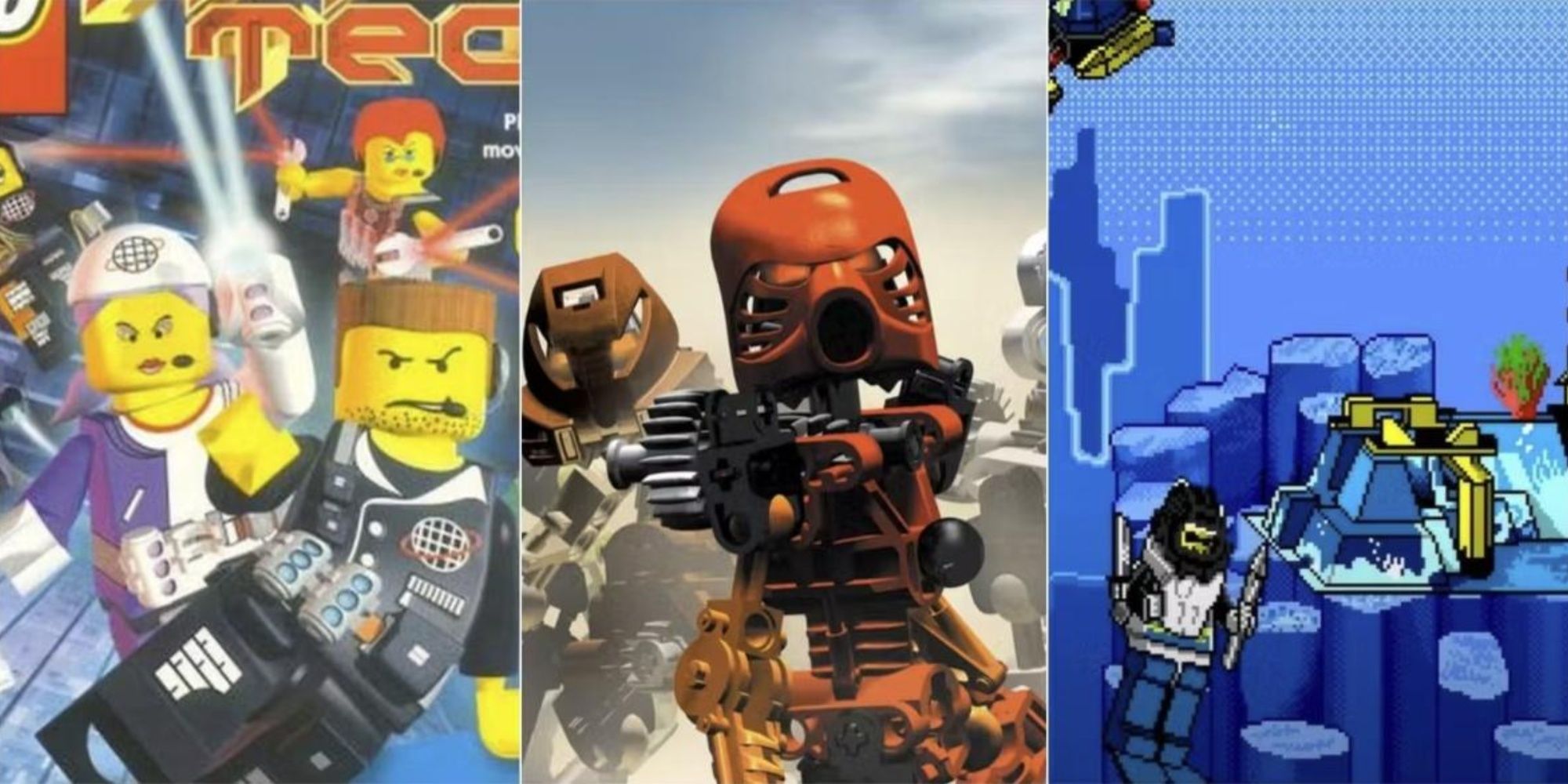Lego Alpha Team, Bionicle y Lego divertidos para jugar