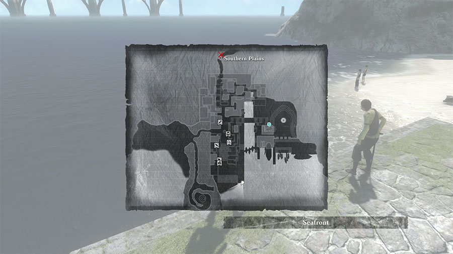 Dónde pescar besugo en NieR Replicant