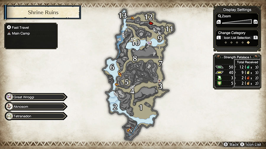 Dónde encontrar lagartos de roca en Monster Hunter Rise