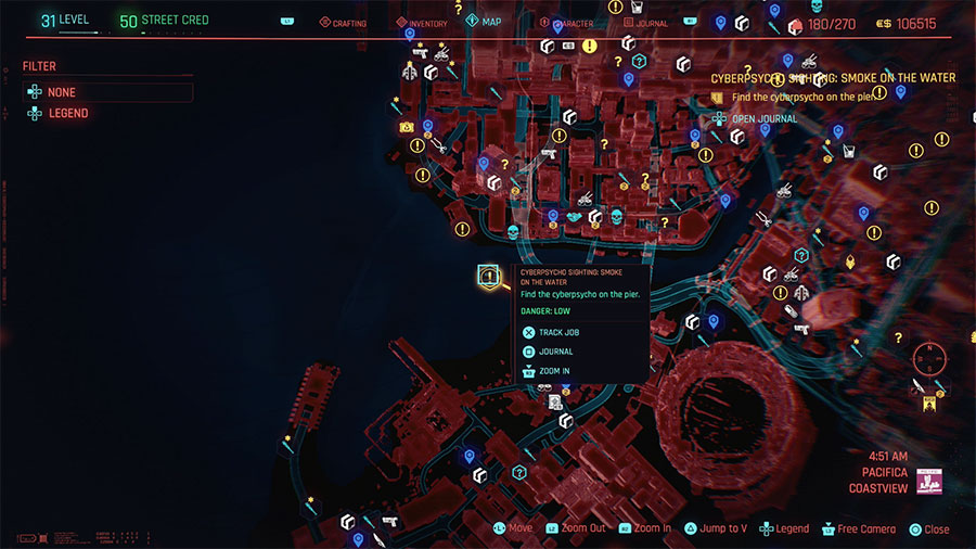 Cyberpsycho Location # 6 (Humo en el agua)