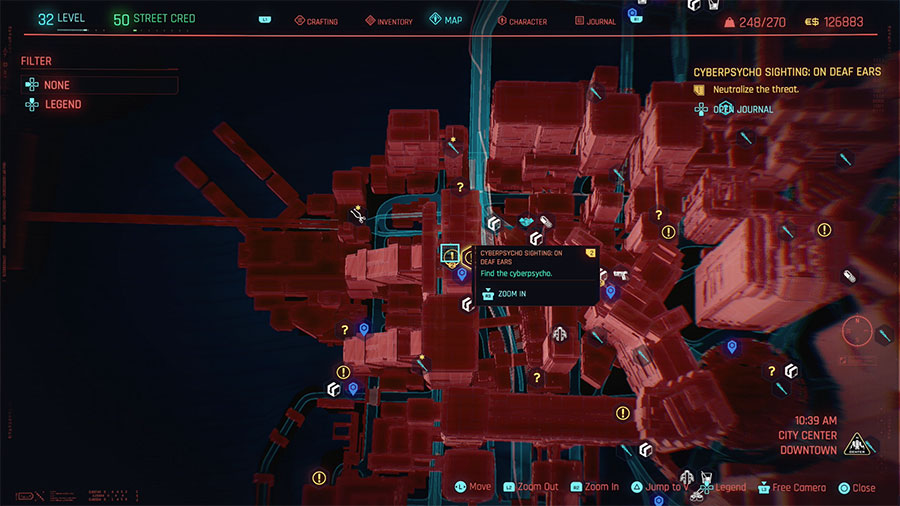 Cyberpsycho Location # 14 (en los oídos sordos)