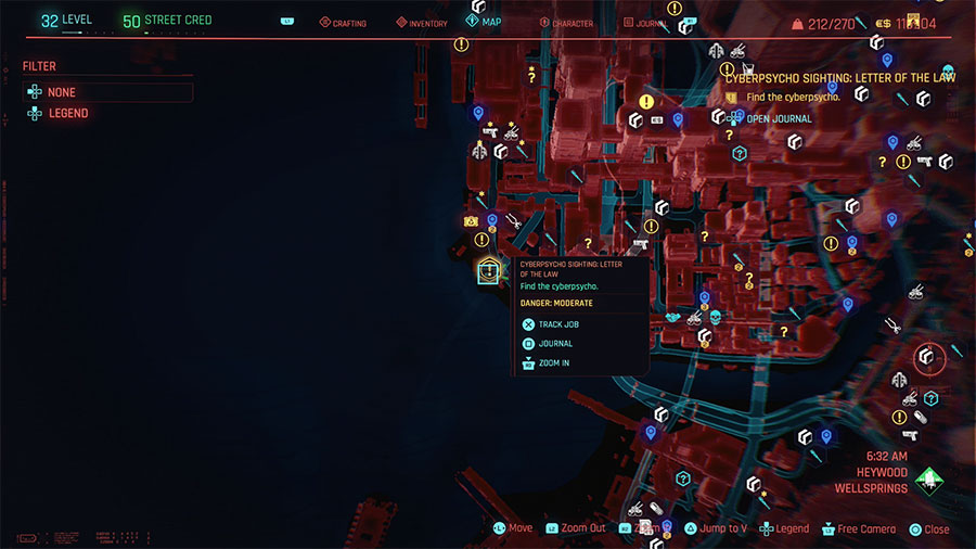 Cyberpsycho Location # 9 (Letra de la ley)