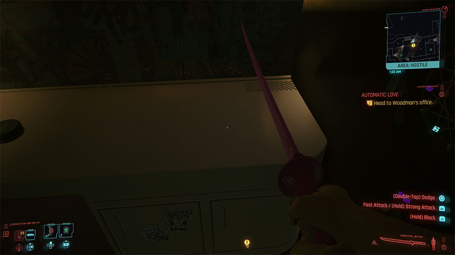 Cómo enfundar un arma en Cyberpunk 2077