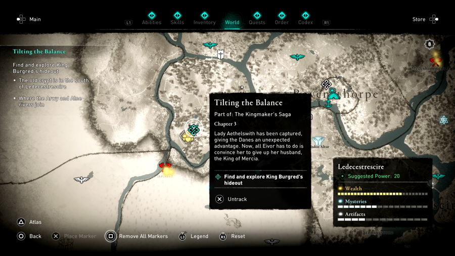 Dónde encontrar al rey Burdgred en Assassin's Creed Valhalla 2