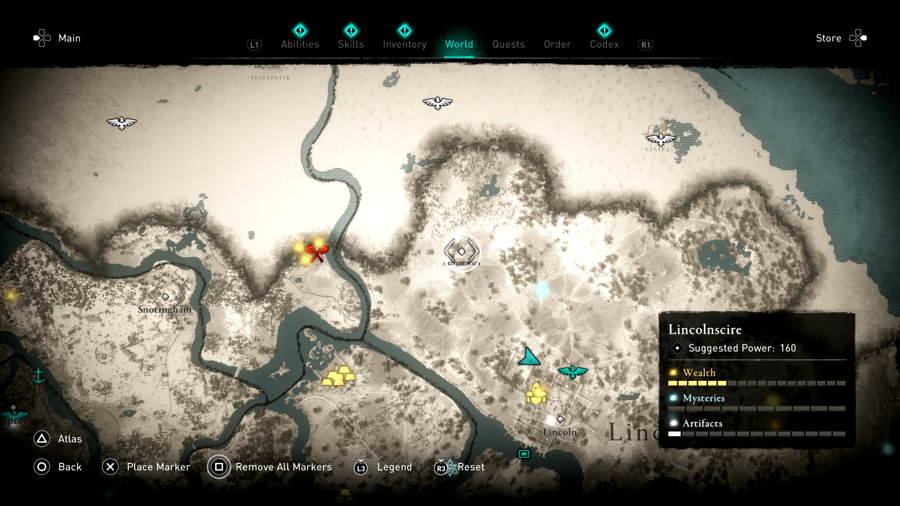 Ubicación de Billhook AC Valhalla 1