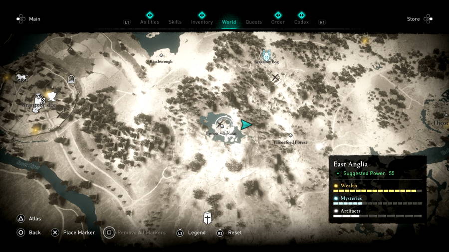 Ubicación de Gifle AC Valhalla