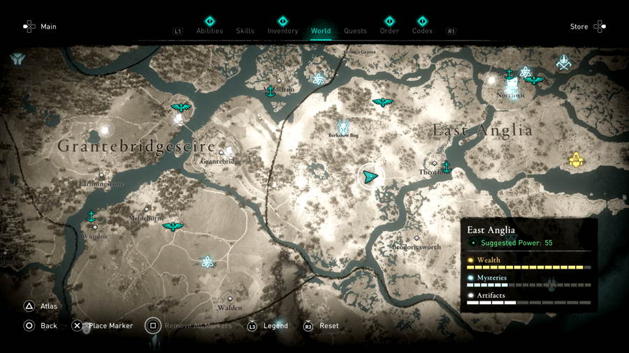 Ubicación de Wuffa AC Valhalla