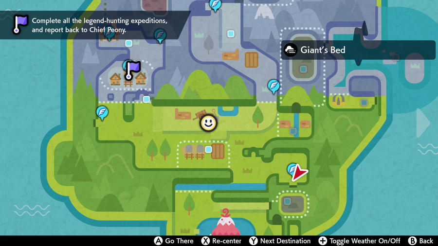 Imagen 1 Pista legendaria 2 ubicación Espada y escudo de Pokémon