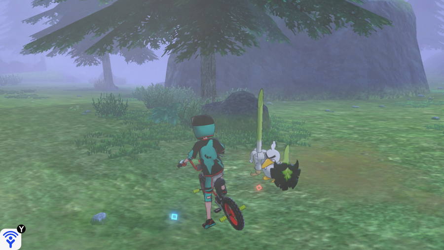 Ubicaciones de evidencia de Pokémon de pastizales 3
