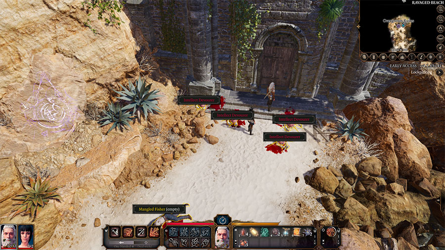 Explora las ruinas