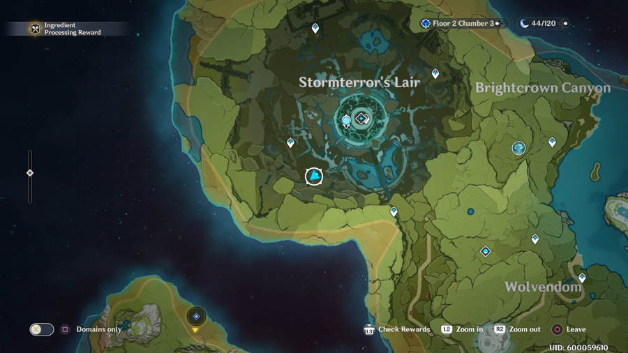 Anemoculus 1 de la guarida de los Stormterrors