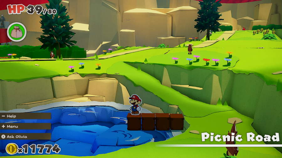 Paper Mario The Origami King Picnic Road Toad 11