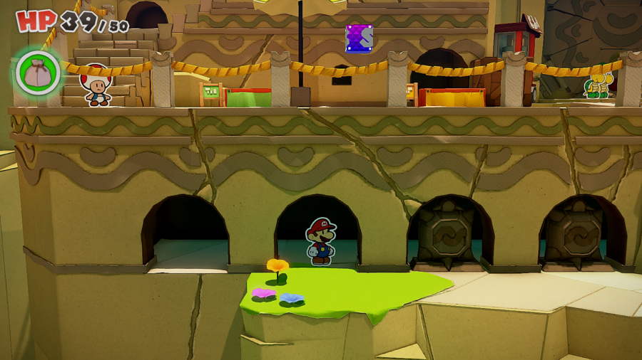 Paper Mario The Origami King Picnic Road Toad 10