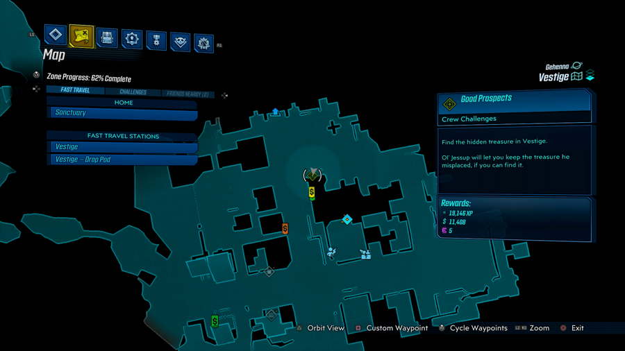 Buenas perspectivas Vestigio borderlands 3