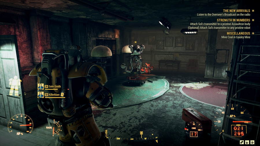 Fallout 76 pone a Polly en Mr Handy o Assaultron Choice