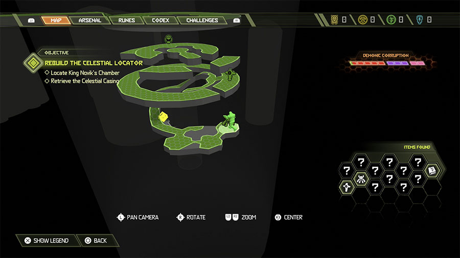 Mapa de Exultia Secret # 3
