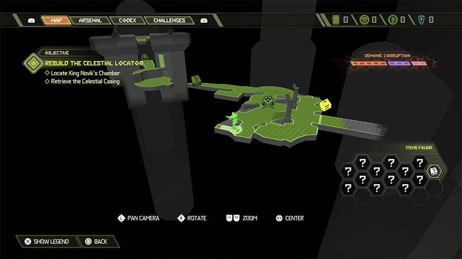Mapa de Exultia Secret # 2