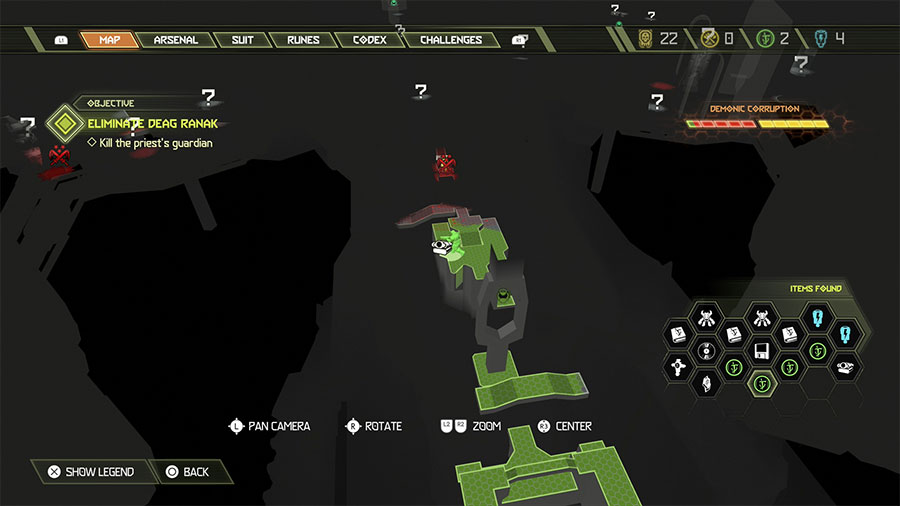 Ubicación del Mod Bot # 6 (Base Doom Hunter, Nivel 4)