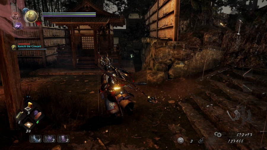 Aguas que penetran Kodama 6 Nioh 2