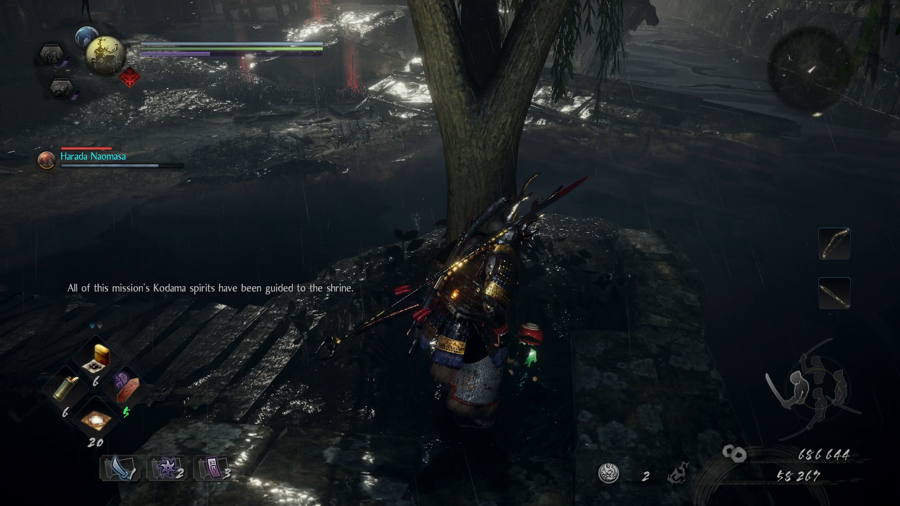 Aguas que penetran Kodama 7 Nioh 2