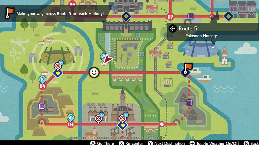 Dónde encontrar la guardería de Pokémon (guardería) en Sword & Shield