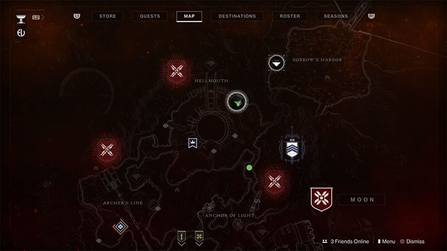 Dónde encontrar esposas atadas en Destiny 2 Shadowkeep