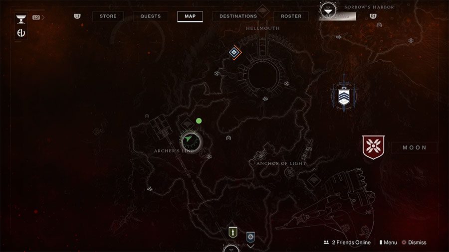 Dónde encontrar hebra nigromántica en Destiny 2