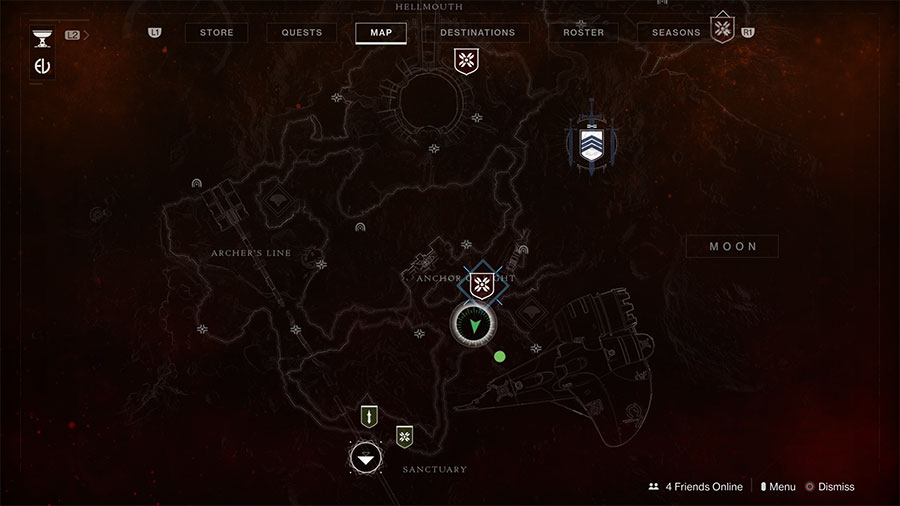 Ubicación del mapa de Trove Guardian # 1
