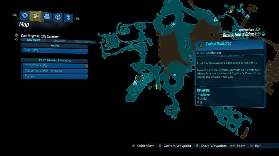 Desolations Edge Typhon Dead Drop