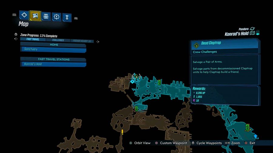 Konrads Hold Dead Claptrap 1