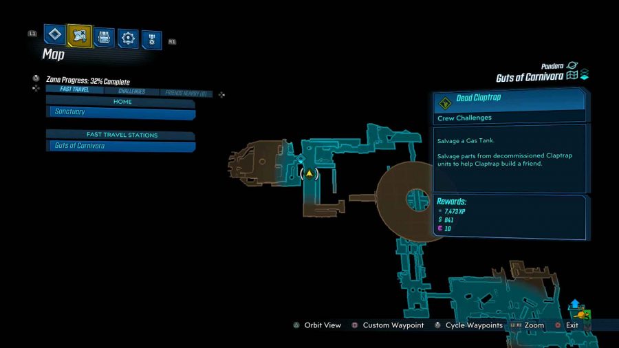 Claptrap muerto