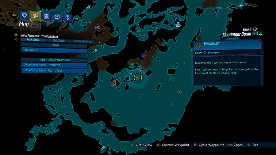 Typhon Log 1 Borderlands 3