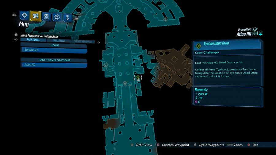 Atlas HQ Typhon Dead Drop