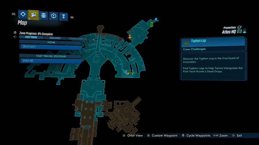 Registros de tifón Atlas HQ 1