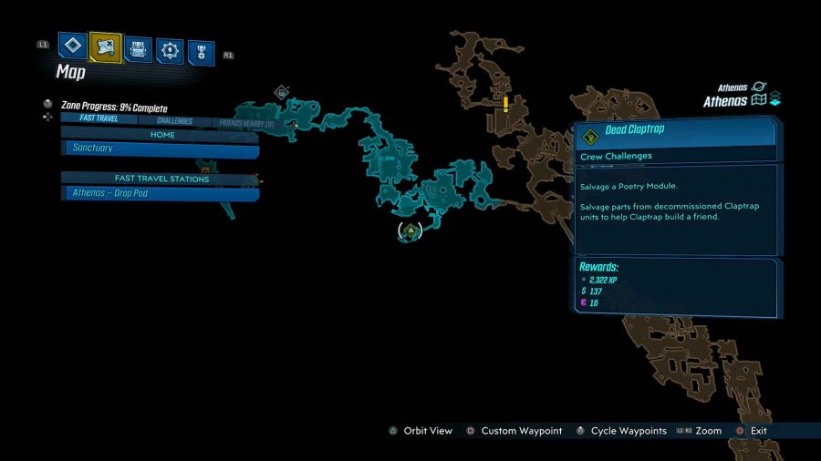 Athenas Dead Claptrap 1