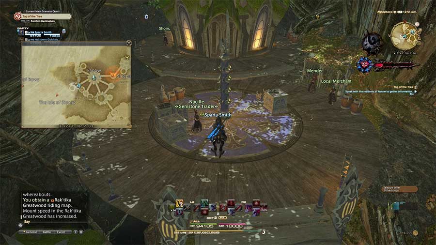 El comerciante de gemas Rak'tika Greatwood
