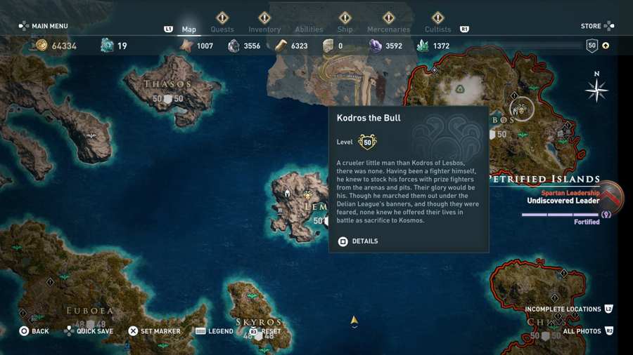 Ubicación de Kodros AC Odyssey