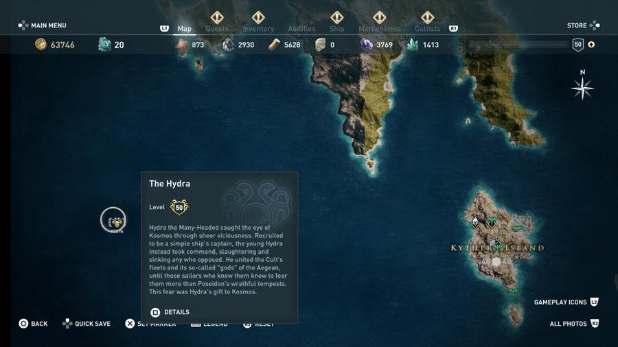 La odisea de Hydra AC
