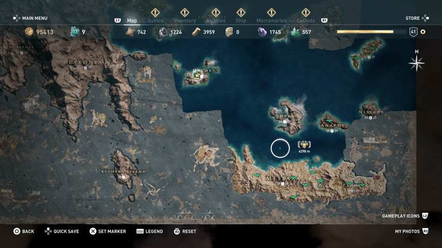 El pulpo AC Odyssey