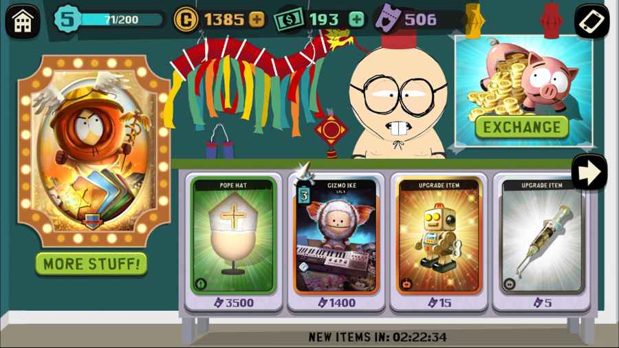 Sombrero de papa de South Park Phone Destroyer