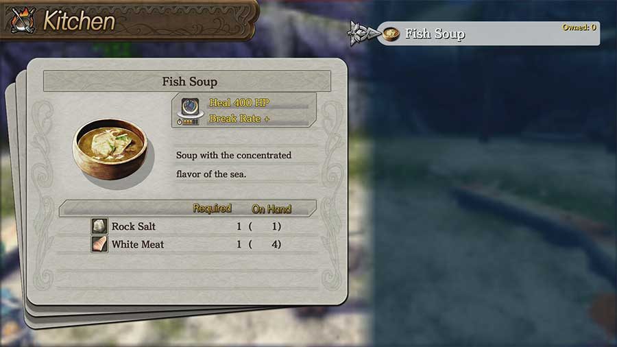 Ys 8 Lacrimosa Of Dana Guía De Libros De Recetas Y Comidas - Sopa De Pescado