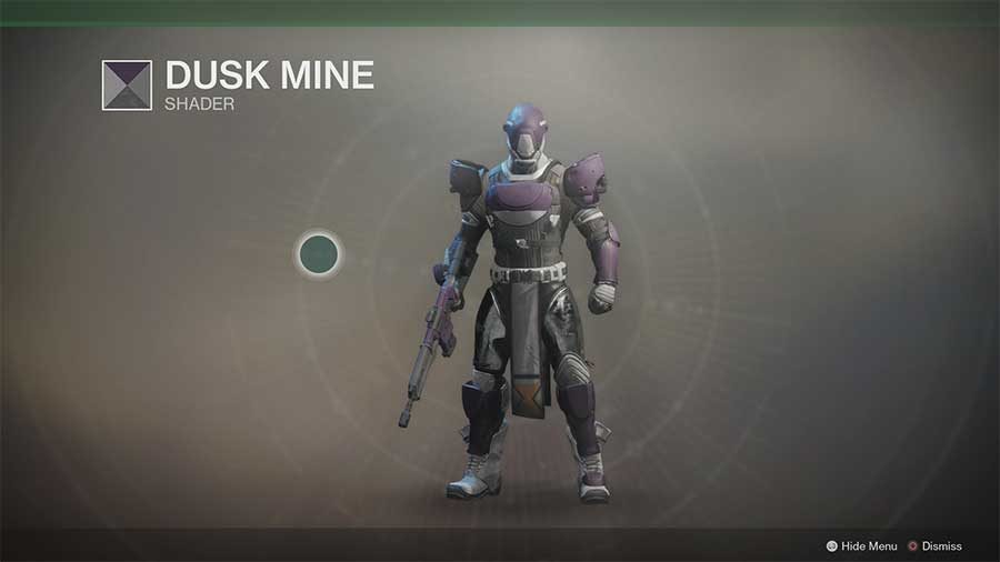 Destiny 2 Shader - Dusk Mine