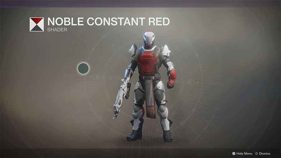 Noble rojo constante