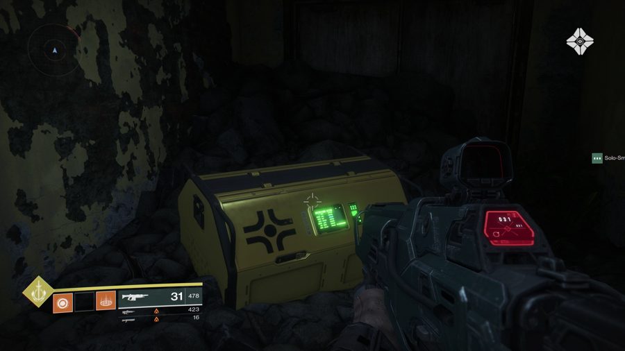 Guía de ubicación de cofres de la región de Destiny 2