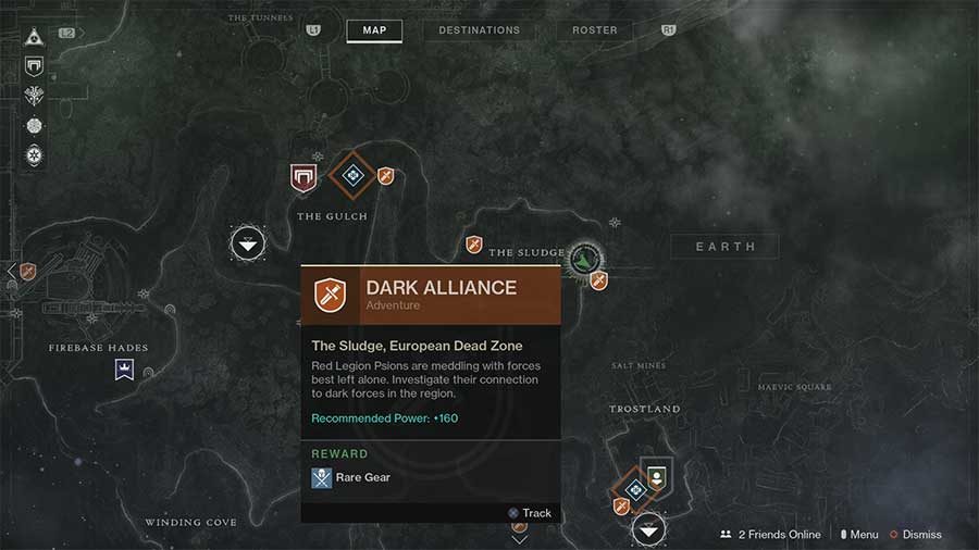 Earth Lost Sector 15 - Mapa del eje 13