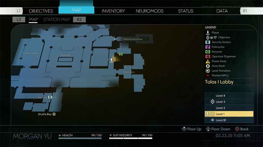 Ubicación de Neuromod 6