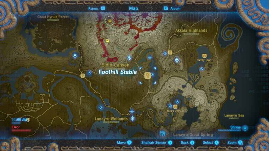 Elixires de resistencia al fuego de Breath Of The Wild