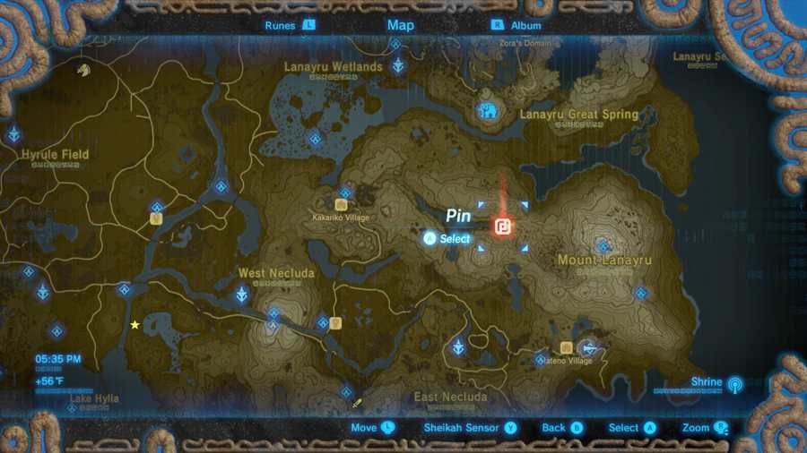 Zelda Aliento de la memoria salvaje 11
