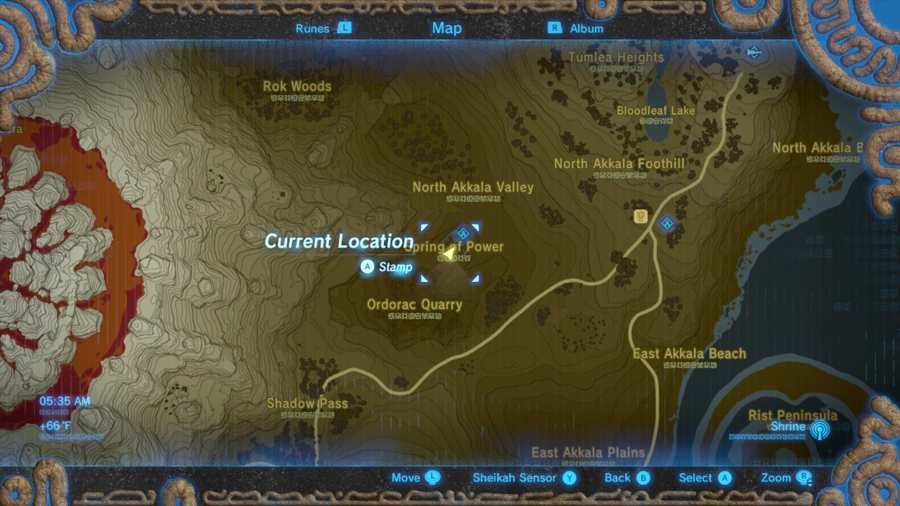 Zelda Aliento de la memoria salvaje 9