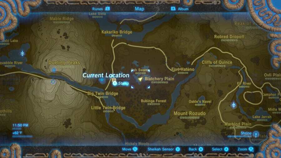 Zelda Aliento de la memoria salvaje 13